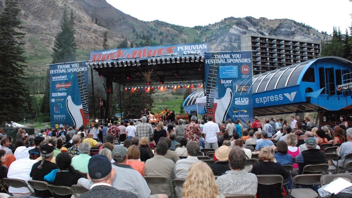 Rock & Blues at Snowbird Ski Resort, Utah