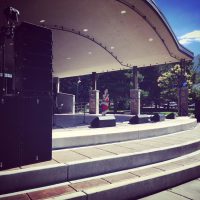 Mammoth Sound's DB Technologies T8, T12, and S30 Setup at Orem Summer Fest