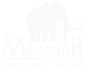 Mammoth AV White Logo
